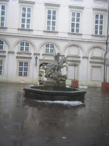 Palace courtyard
